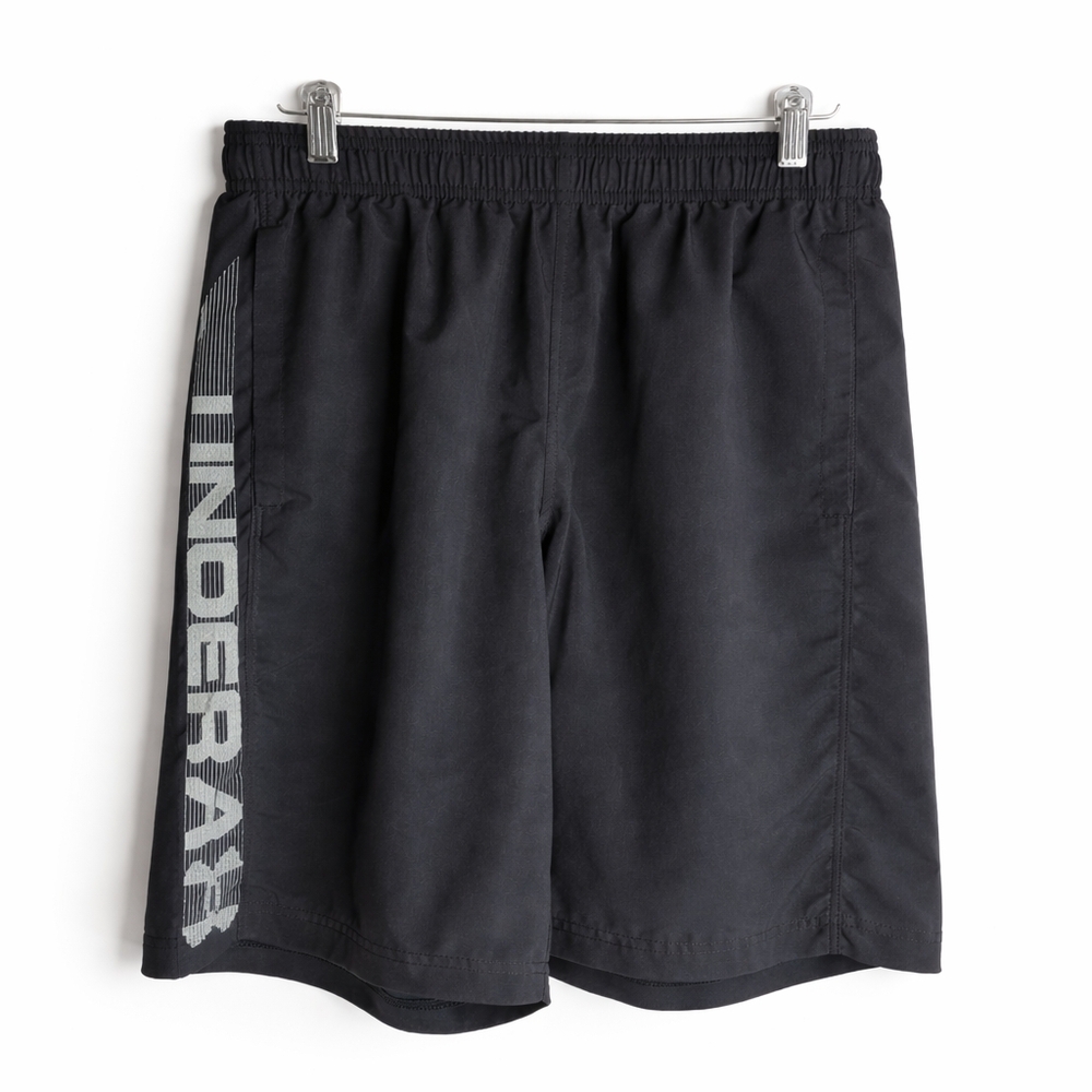 Under Armour HeatGear Shorts Mens M Black Athletic Gym Training 8" Inseam